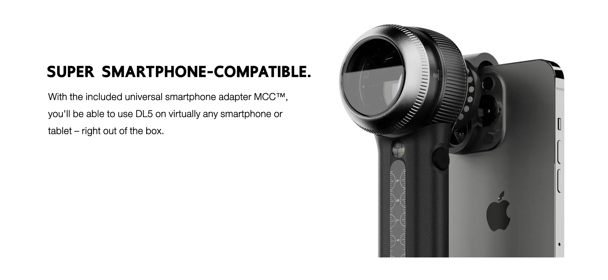 Super practicak, Magnetically attached 100 mm ruler.